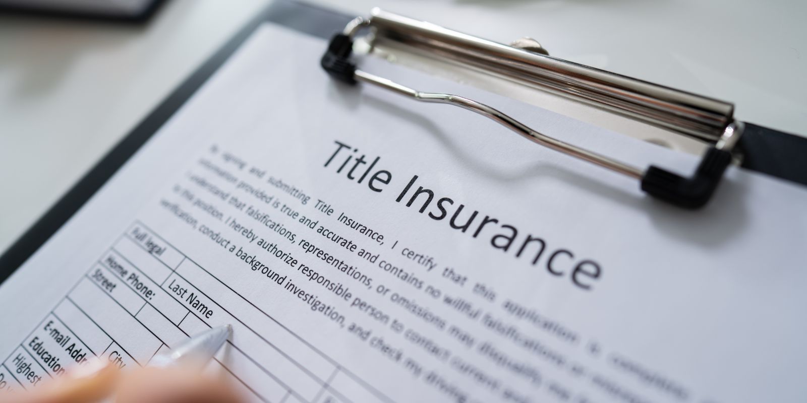 How to Protect Your Property With Title Insurance