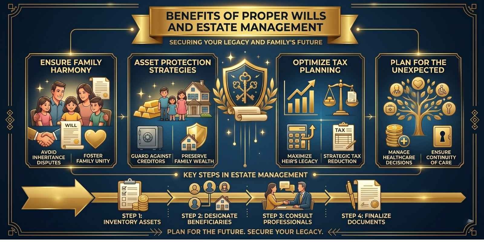 Benefits of Proper Wills and Estate Management