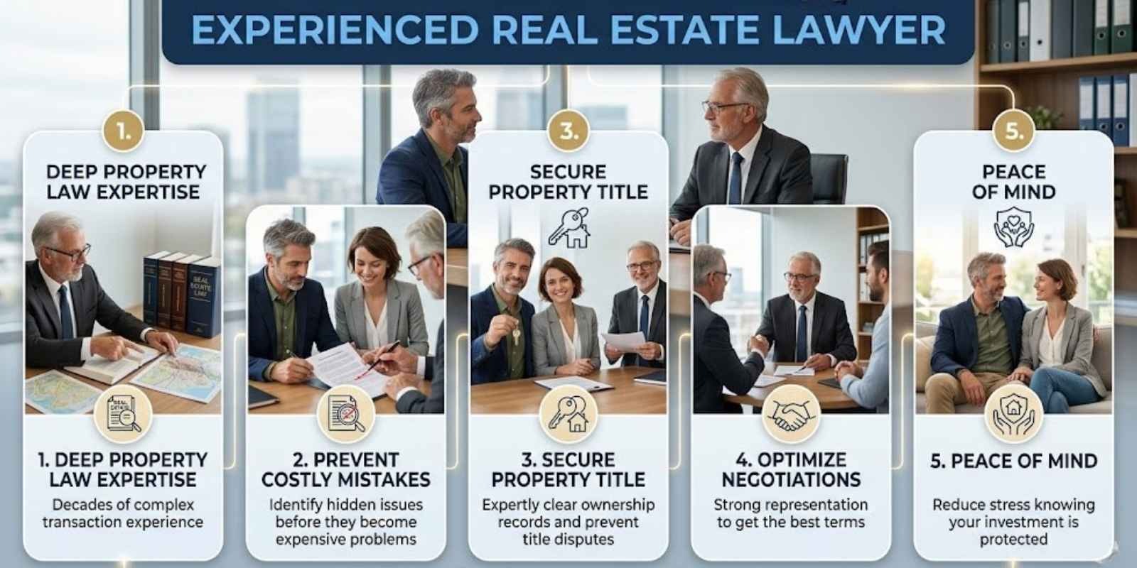 Benefits of Working With an Experienced Real Estate Lawyer