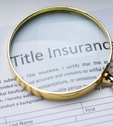 How You Can Protect Your Property With Title Insurance