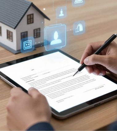 Digital Signatures and Blockchain Technology in Real-Estate Transactions